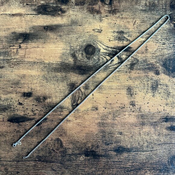 David Yurman Small Box Chain Necklace w/ 14K Gold - 2.7mm - 35.75" - Picture 11 of 15